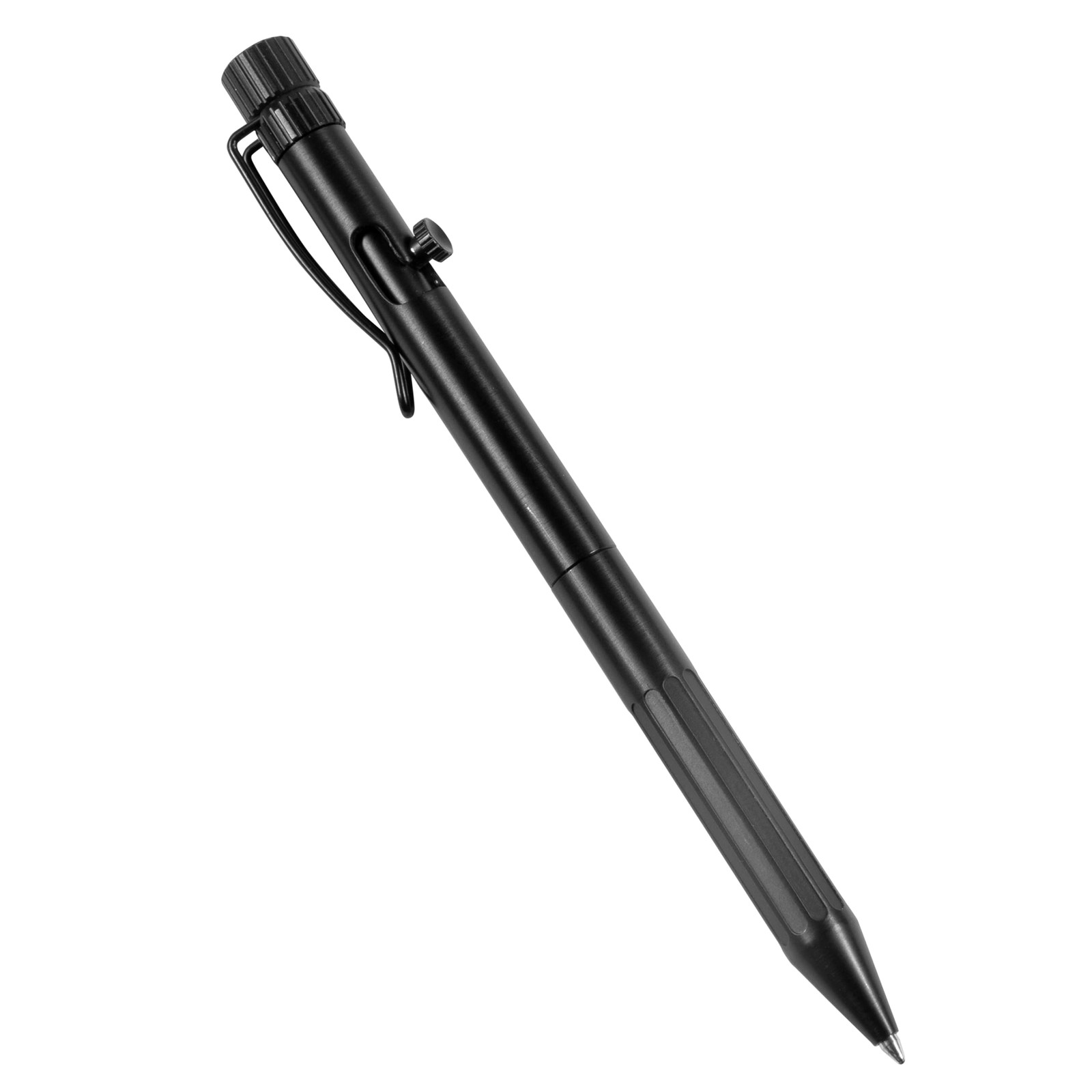 Rite In The Rain Weatherproof Bolt-Action Matte Black Metal Pen Black Ink No.