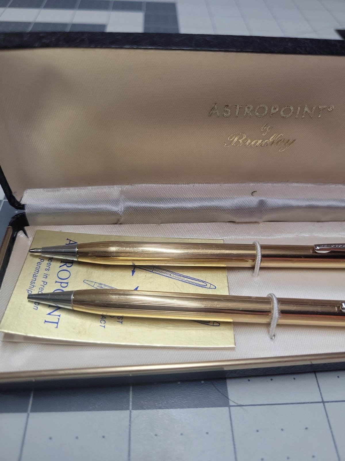 H24 Bradley Astropoint Pen & Mechanical Pencil Set New In Box