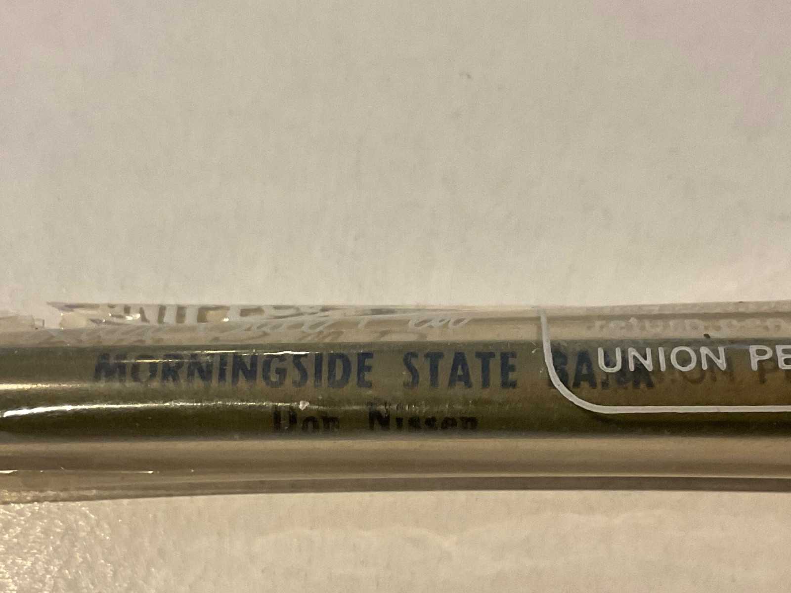 Lot of 2 Vintage Unipeco Advertising Pens in Fragile Original Packaging. A3