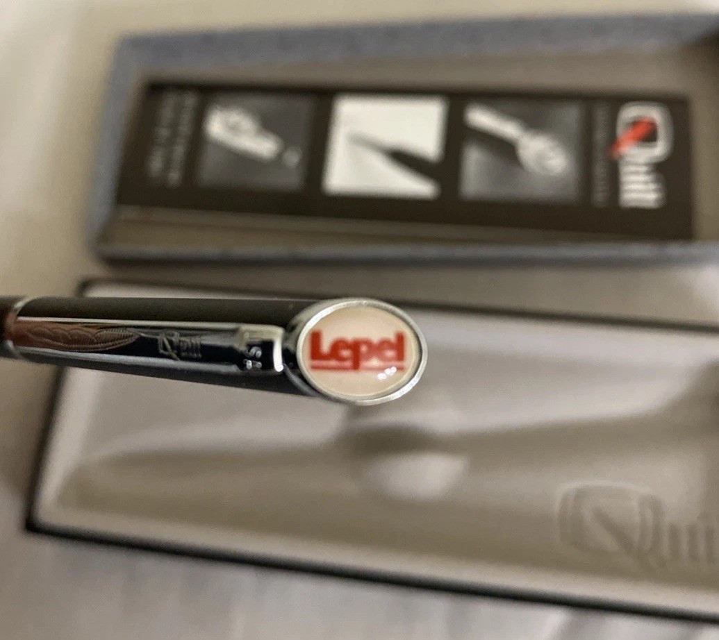 Quill Lepel 70 Years Anniversary Ballpoint Pen NOS Gift Box Parker G2 Refill NIB