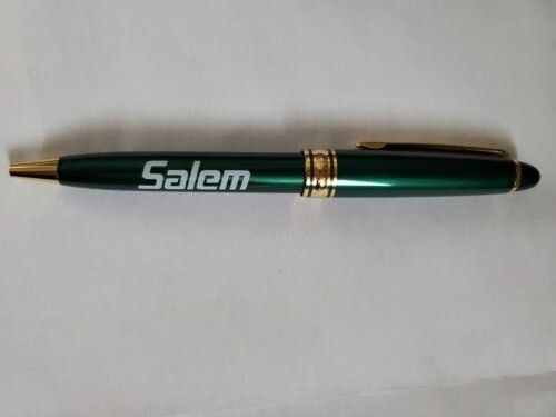 Bolt Action BALLPOINT PEN Advertising SALEM Cigarettes unknown age or maker