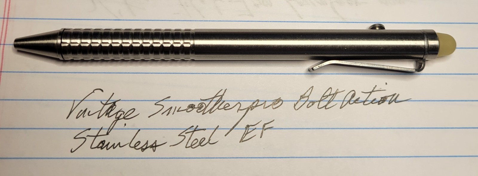 Smootherspro Bolt Action Pen – Extra-fine Refill