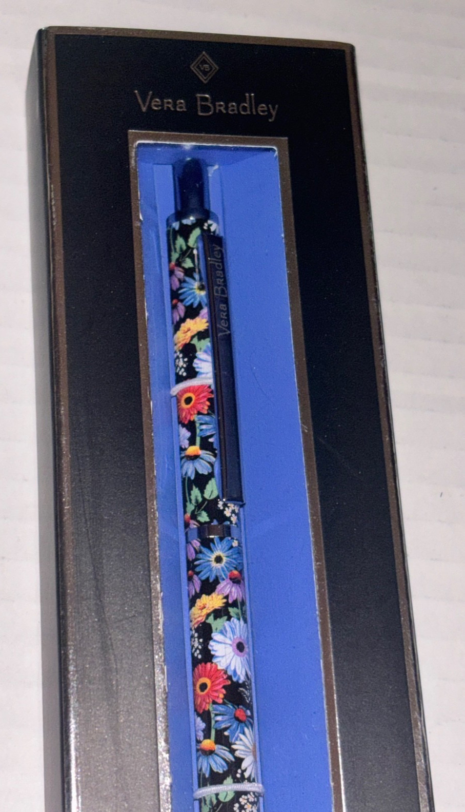Vera Bradley Ball Point Pen, Black Ink, New In Box (You Choose)