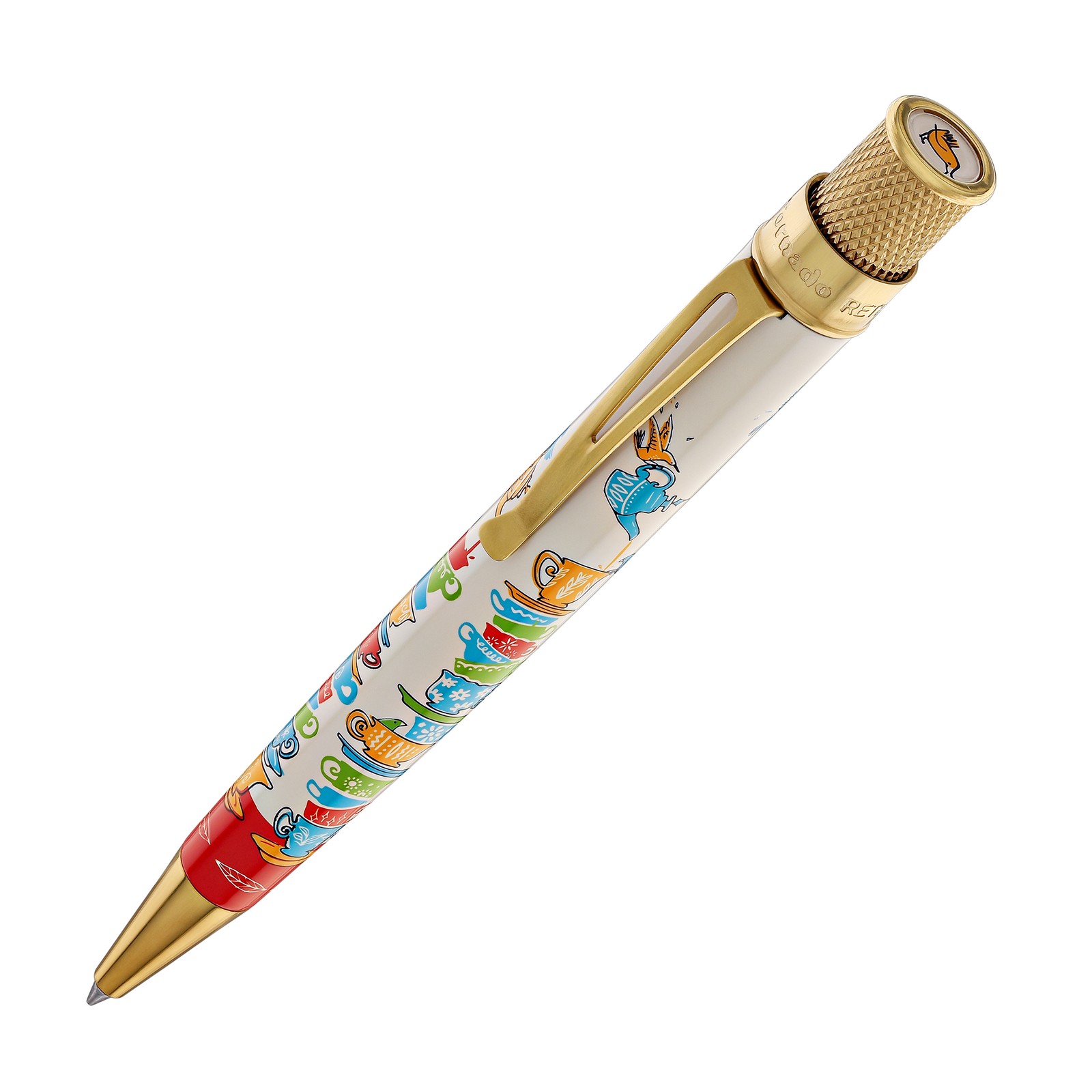 Retro 51 Tornado Rollerball Pen in Twee-Tea – NEW in Tube