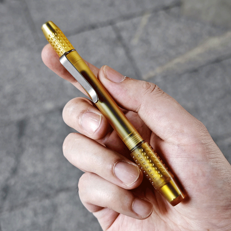 EDC Ultem PEI Pocket Pen Magnetic Suction Cap Signature Pen Portable Ball Pen