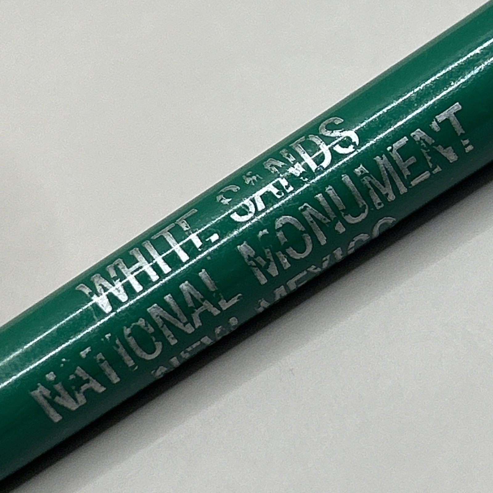 VTG c1970s Ballpoint Pen WHITE SANDS NATIONAL MONUMENT New Mexico