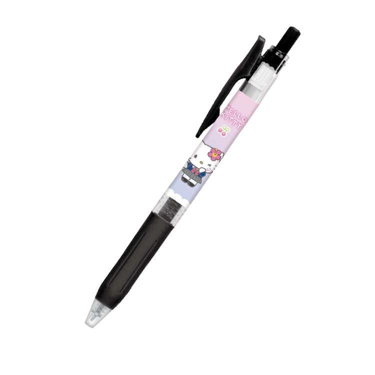 CRUX Hello Kitty SARASA Clip Gel Ballpoint Pen, Black Ink, 320388