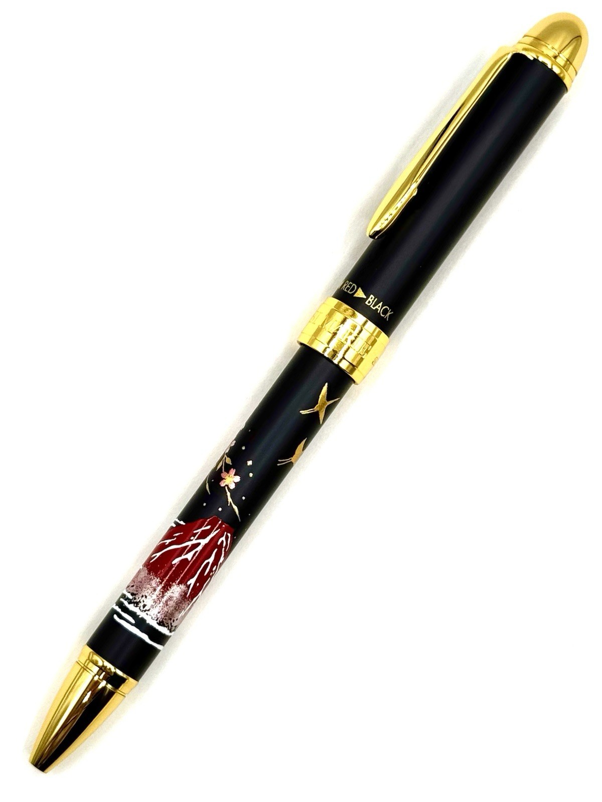 Sailor Multi-Function Pen 3-in-1 Yubi Maki-E Mt. Fuji Black Japan 16-0352-220