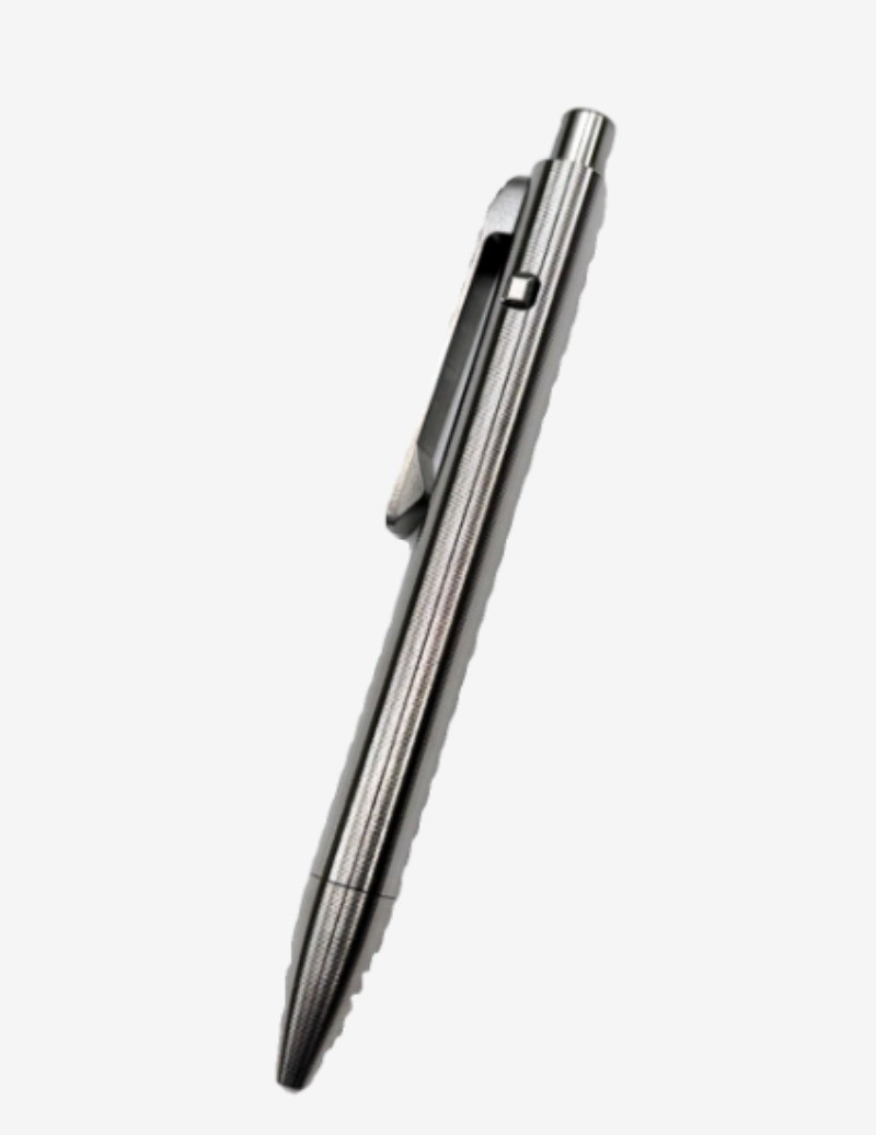 1PC Titanium Ballpoint Pen EDC Pocket Pen Business Office Writing Signature Gift