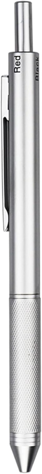 4 in 1 Multicolor Pen, Metal Cased Multifunction Ballpoint Pen, 0.5mm Mechani…