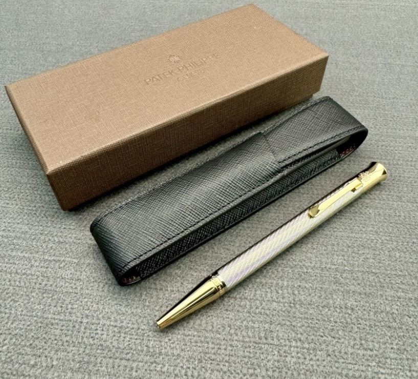 Patek Philippe Pen Diagonal guilloché pattern – Sliver Rare AD VIP Gift