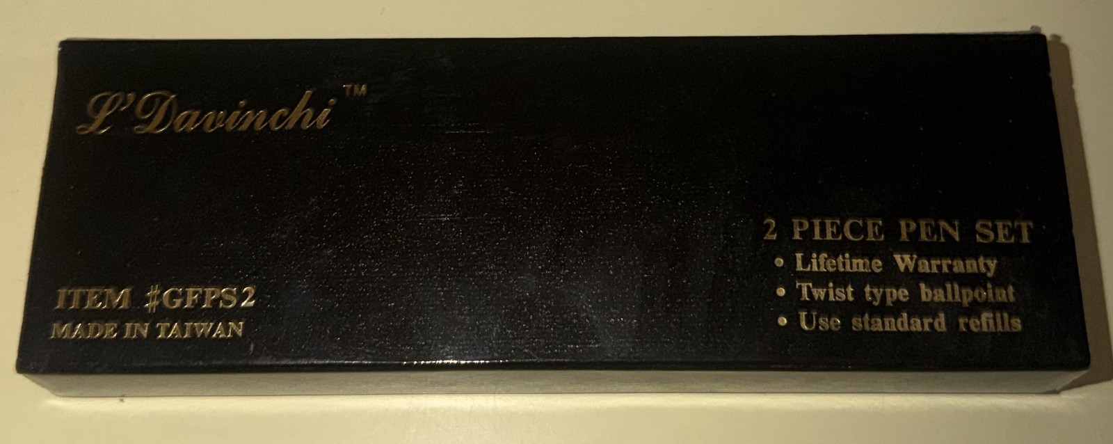 NEW L’Davinchi Pen Set – (2) Pens – Both Write Now So Are Ready To Use!