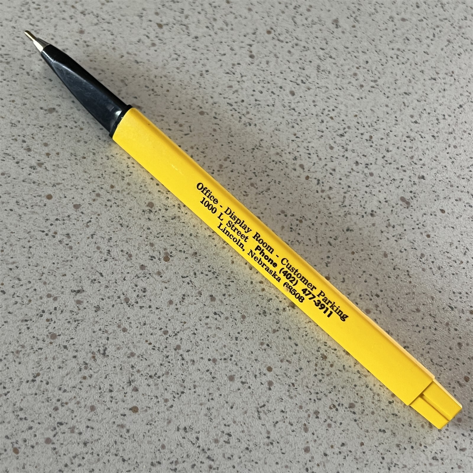 Bob Stephens & Associates Lincoln Nebraska Triangle Vintage Ballpoint Pen #1-1