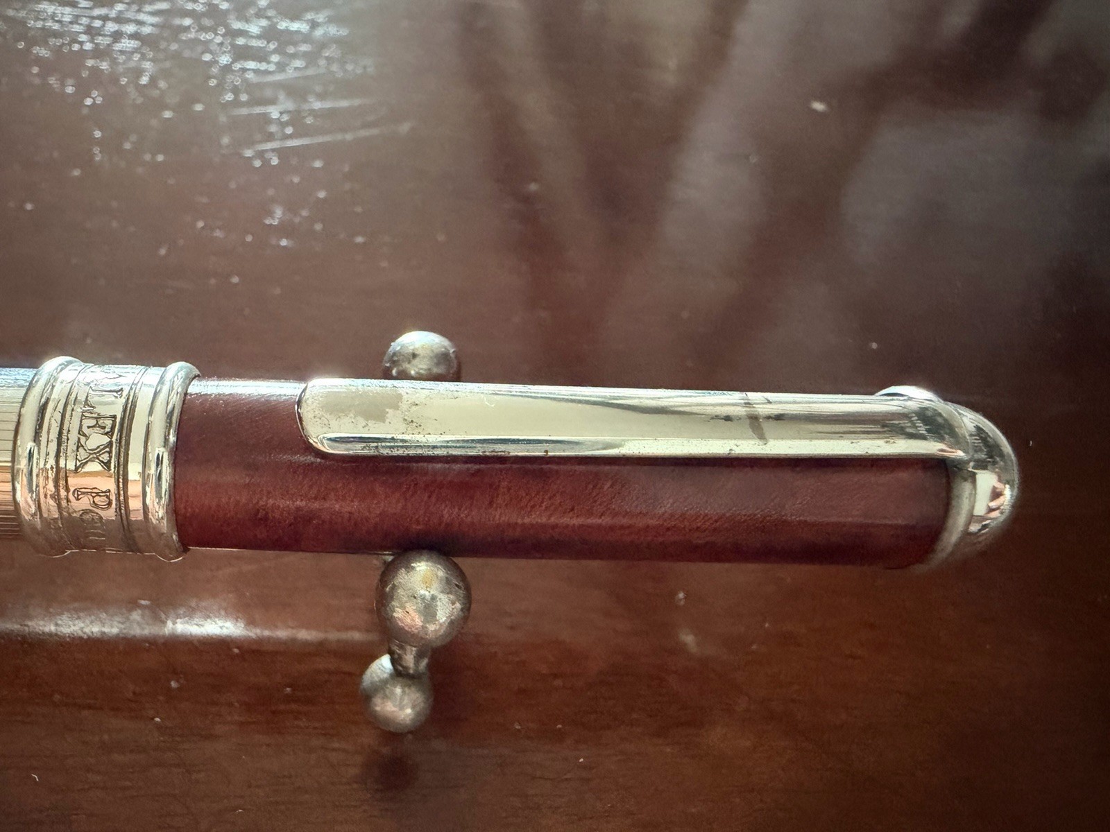 LALEX PEN CO. Solid Silver 925 Fountain Pen With Box Guarantee Vintage ’80