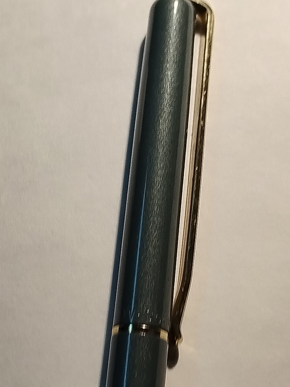 VTG Elysee Ballpoint Pen-Grey-personalized & Frist Federal Stamp-Made Germany#88