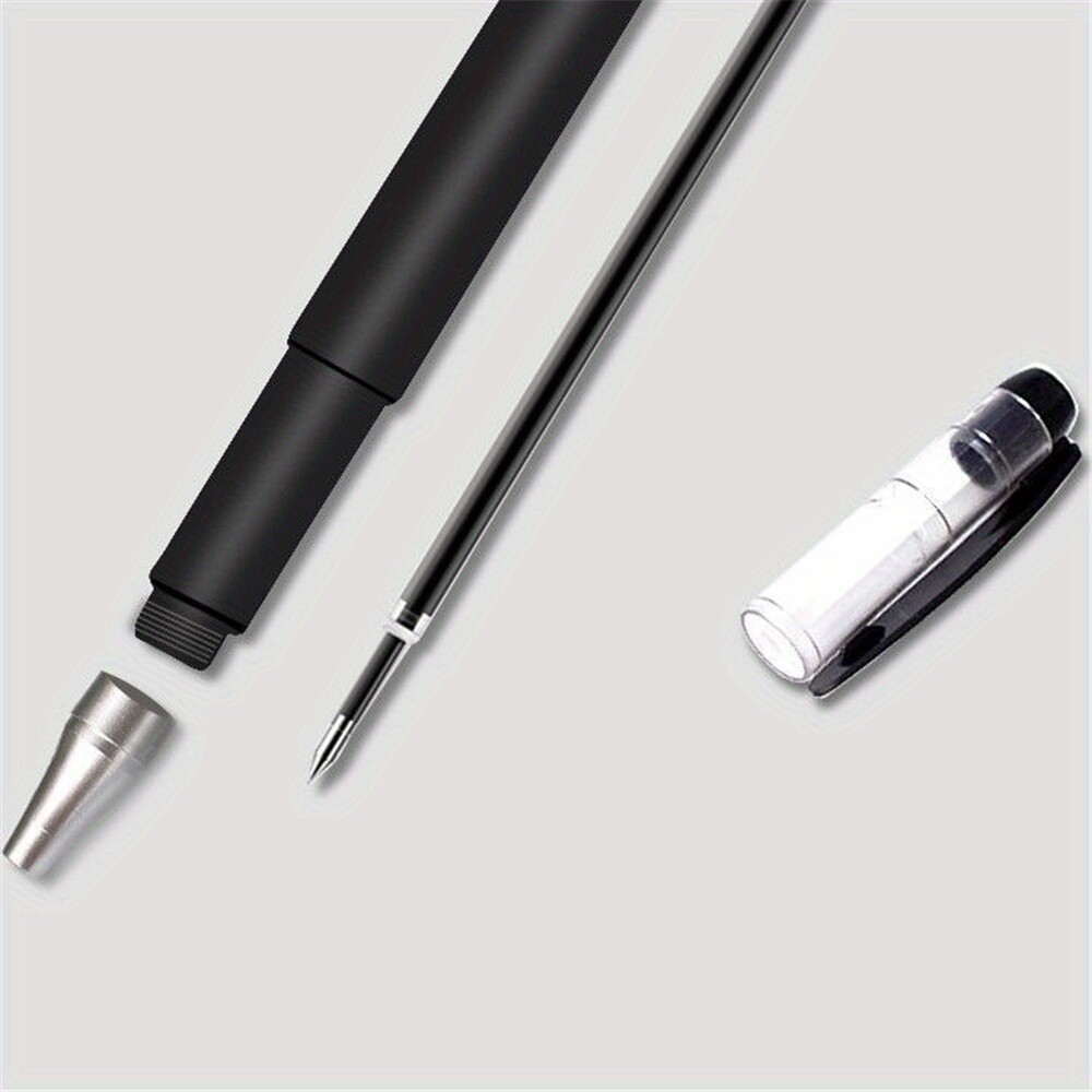20PCS Ball Point Pens BLACK Gel Ink Pen Smooth Writing – 0.5mm Fine- Best Price⚡