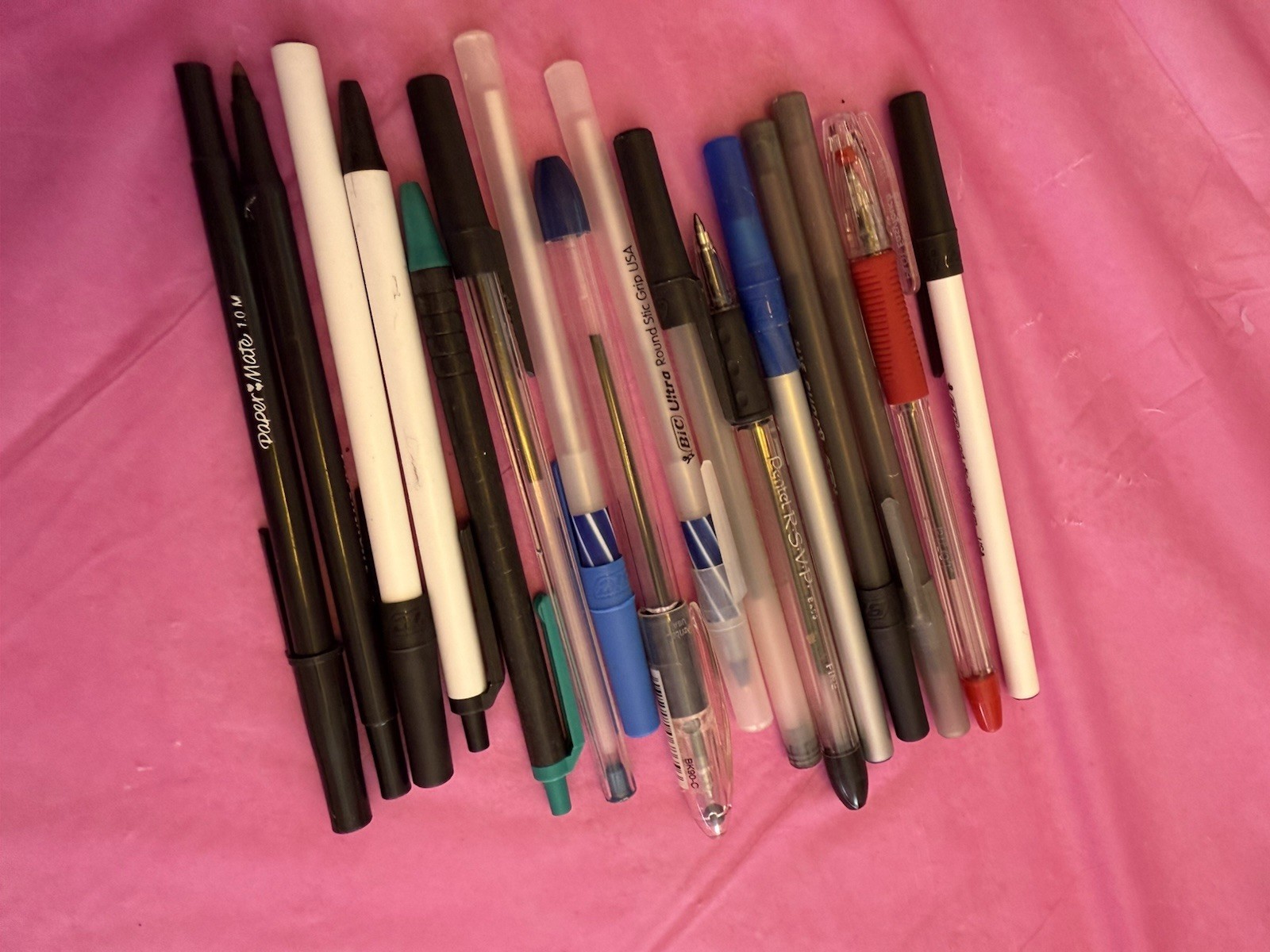 Vintage Pen Lot Random Pens As Is Junk Drawer Estate