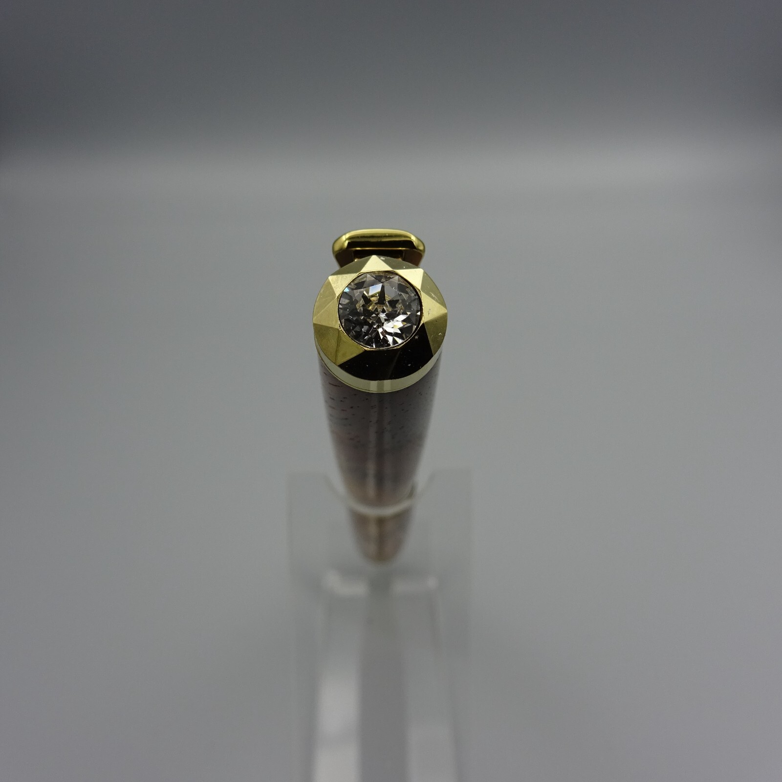 HAND MADE DIANA TWIST PEN by DAYACOM w COCOBOLO BARREL and GOLD TRIM Di05