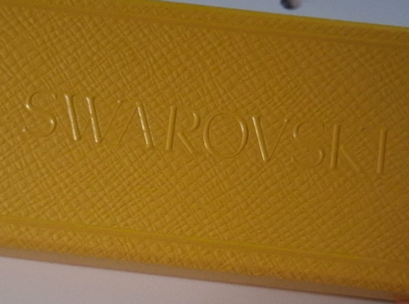 Swarovski Crystalline Ball Point Pen-5 670 198-Sealed In Yellow Sleeve In Case