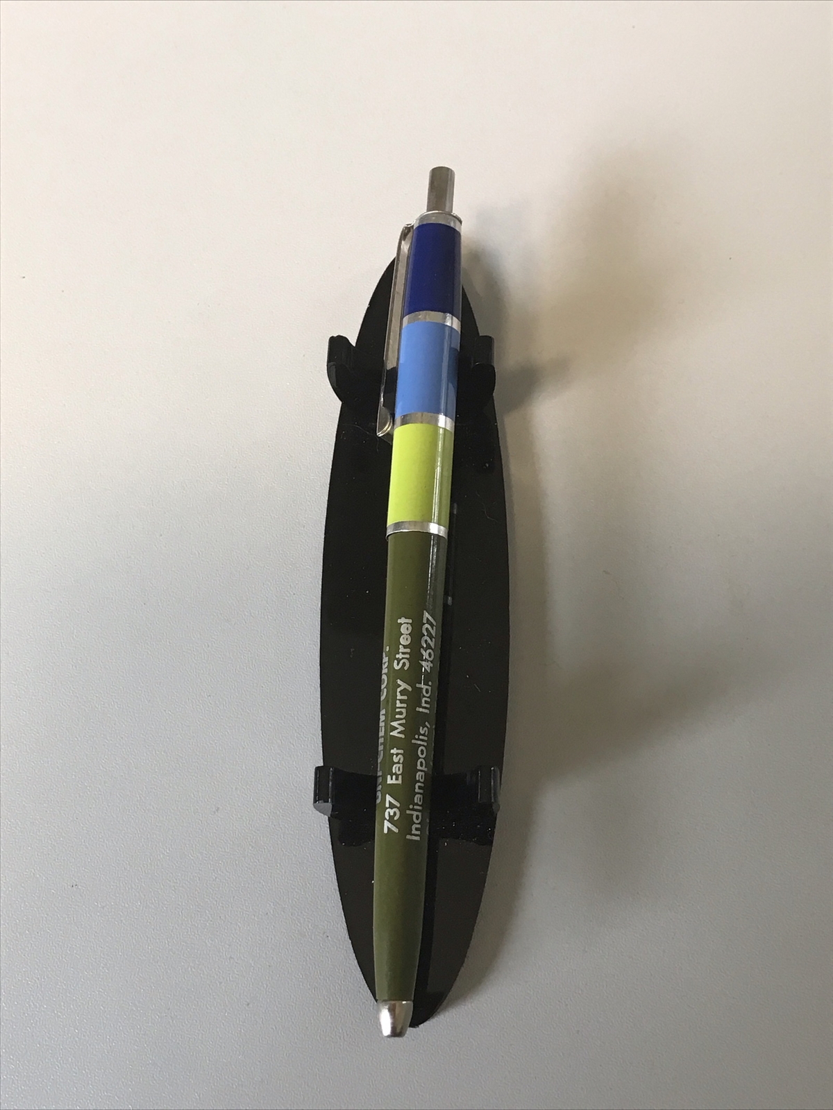 VTG Silverline Ballpoint Pen Uni-Chem Corp Indianapolis Indiana A238