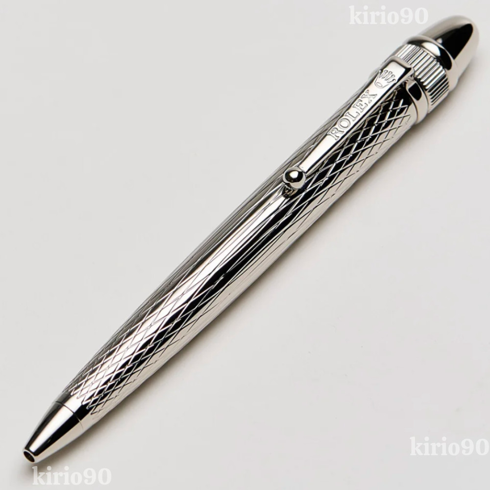 Bid Rolex Gift Ballpoint Silver Pen NEW RARE Novelty Collectible New With box💥