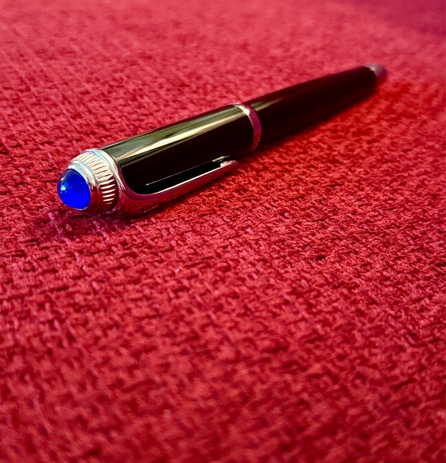 Cartier Palladium-Finish Rollerball Pen – New in Box | Luxury Advertising Gift