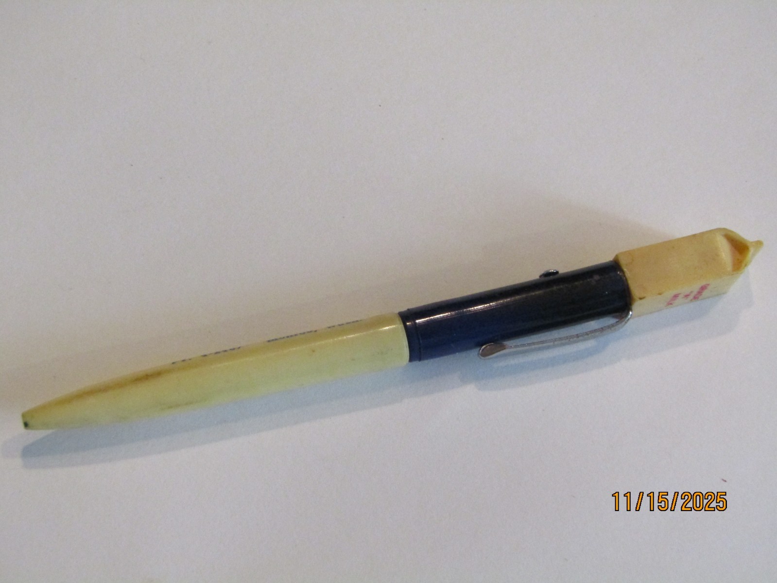 Vintage Ritepoint Ball Point Pen Irving’s Market Monroe Wash A Milk Carton Top