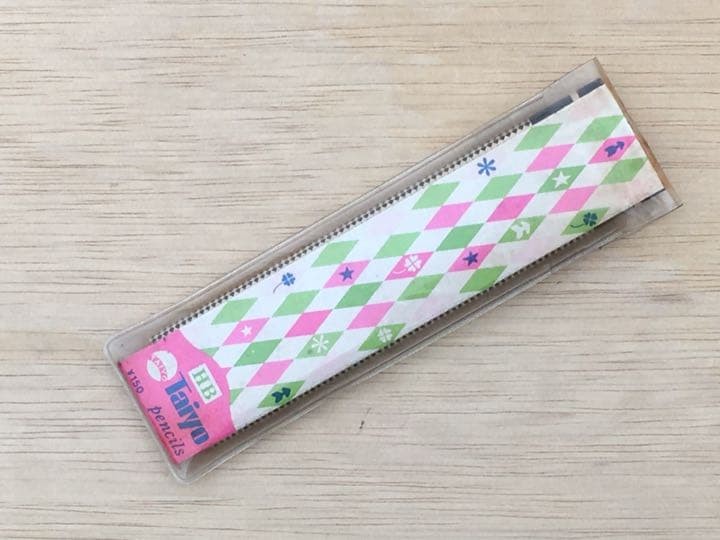 TAIYO Small Pencil Set of 6 Pencils Over 50 Years Old #5e1609