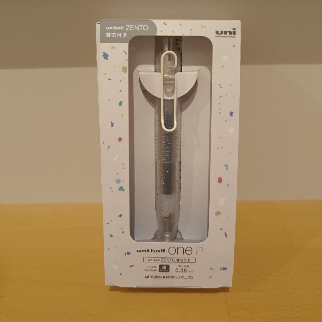 uni-ball one P Limited Ballpoint Pen ZENTO with refill New Japan clear FS NEW JP