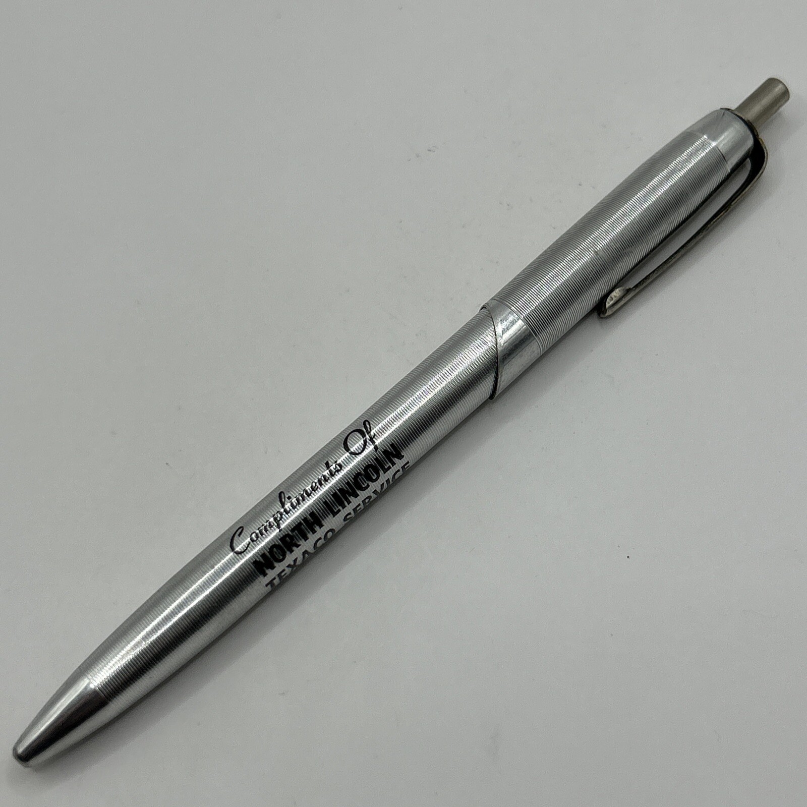 VTG Ballpoint Pen North Lincoln Texaco Service Gas Station Loveland CO