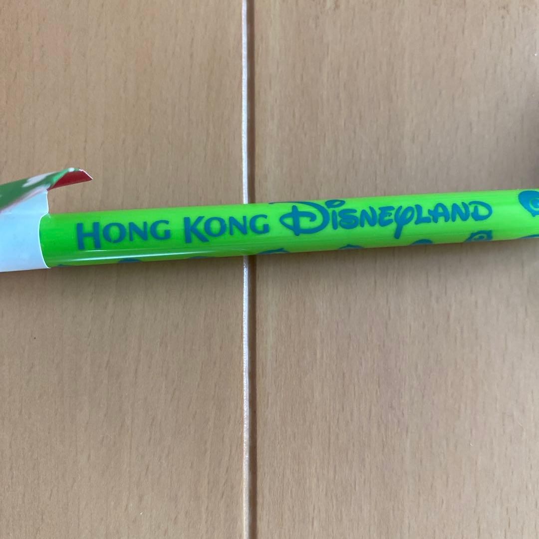 Heisei Retro Hong Kong Disneyland Ballpoint Pen #f61ba2