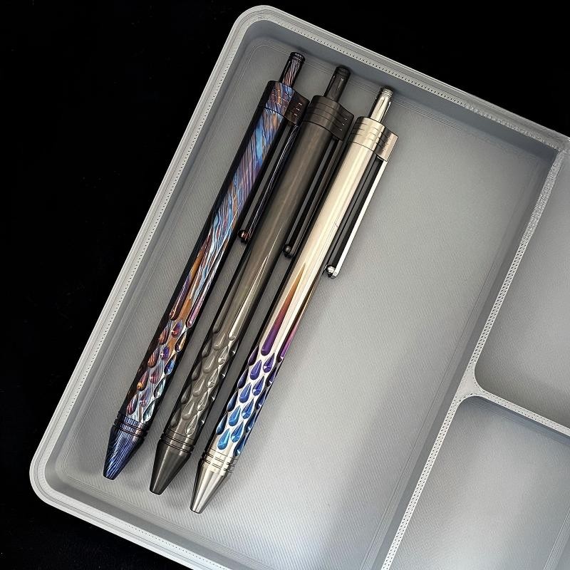 Titanium Ballpoint Pen Signature Writing Pocket Pen Business Office EDC Pen Gift