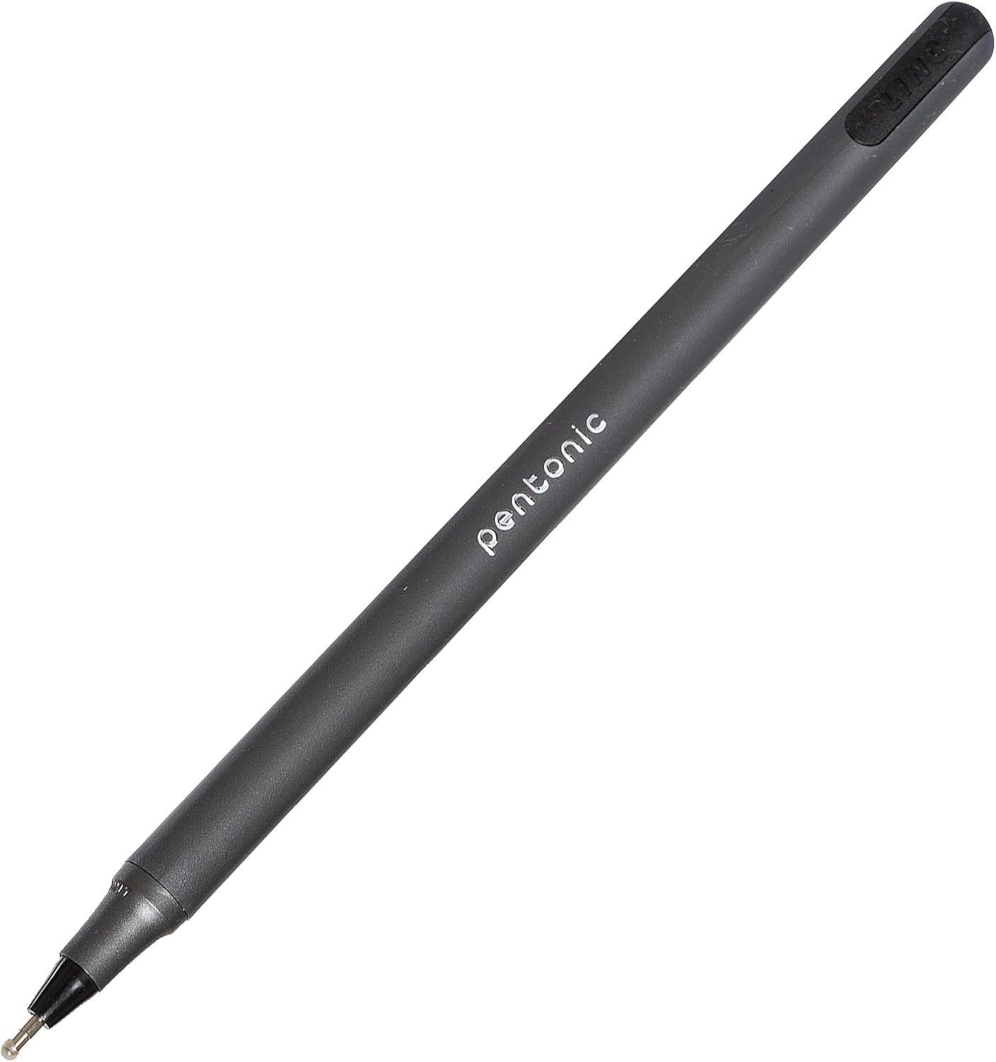 Pentonic Ballpoint Pens in Pen Organizer, Bulk 50 Count, Black Ink, 1.0 Mm Mediu