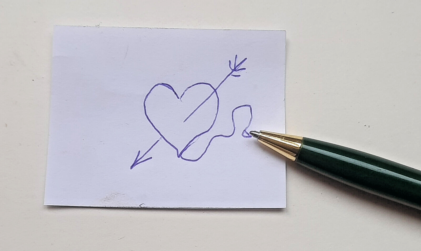 Branded ballpoint pen from Greenfield.
