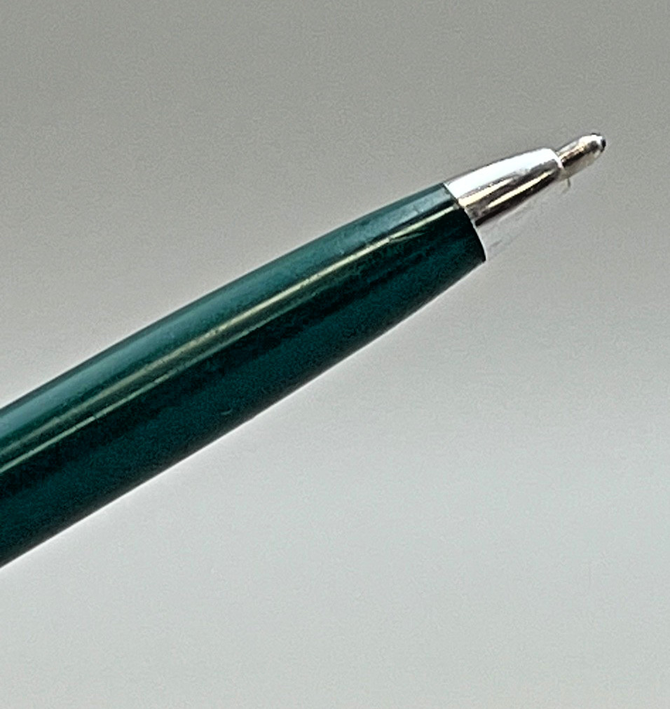 Paper Mate Double Heart Profile Slim Green/Chrome, Blue Ink, Works – Mexico