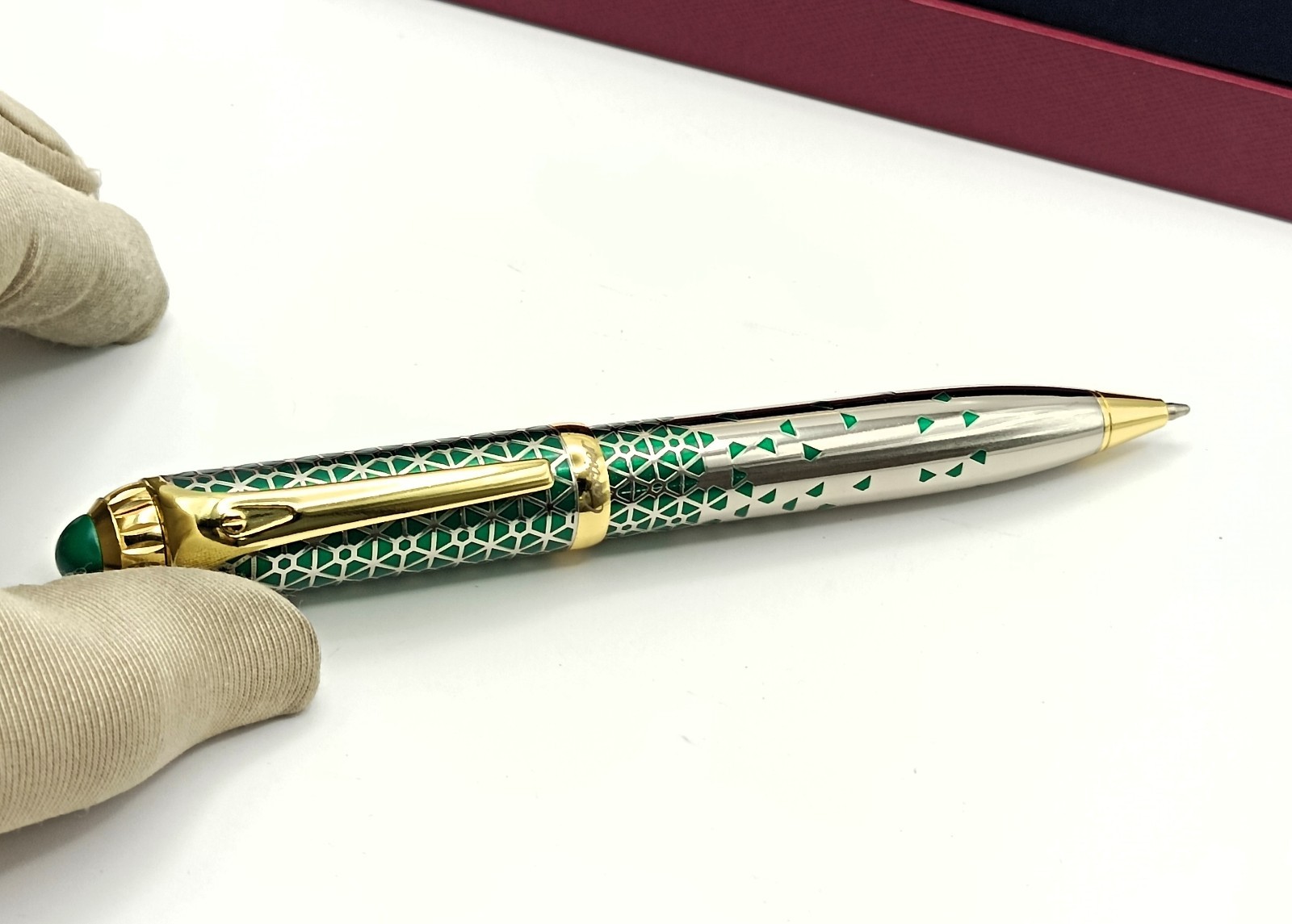Rare Cartier Santos De Cartier Special Limited Edition Collectable Ballpoint Pen