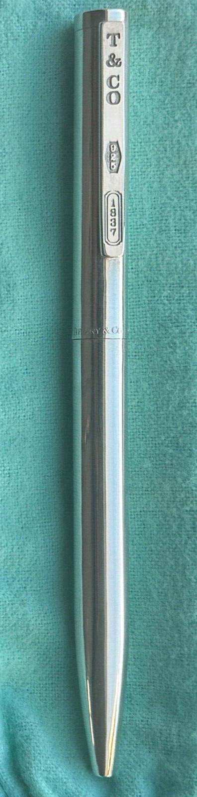 Tiffany & Co. Pen 1837 Ballpoint Pen Sterling Silver 925 Made in Germany
