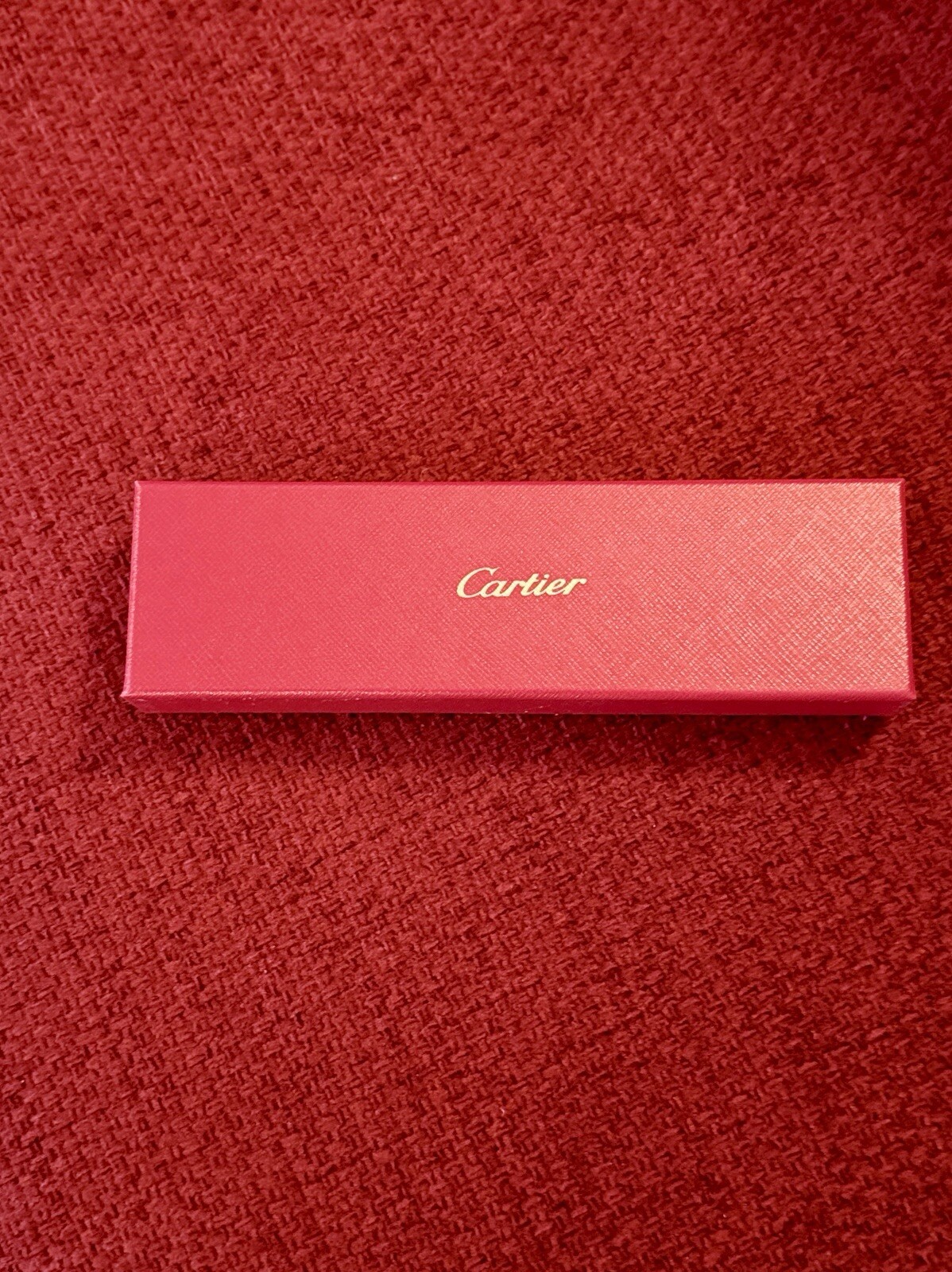 Cartier Yellow Gold Finish Rollerball Pen, Collectable Promotional Gift, AD Gift
