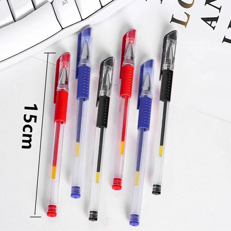 Deli DAILY Gel Pen 0.5mm – Extra Smooth, Ergonomic Grip, Retractable (12 PCS/Box