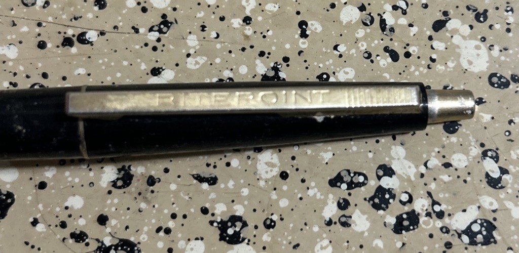 VTG RITEPOINT D & D LIQUORS DELTA COLORADO ADVERTISEMENT Pen NO Ink