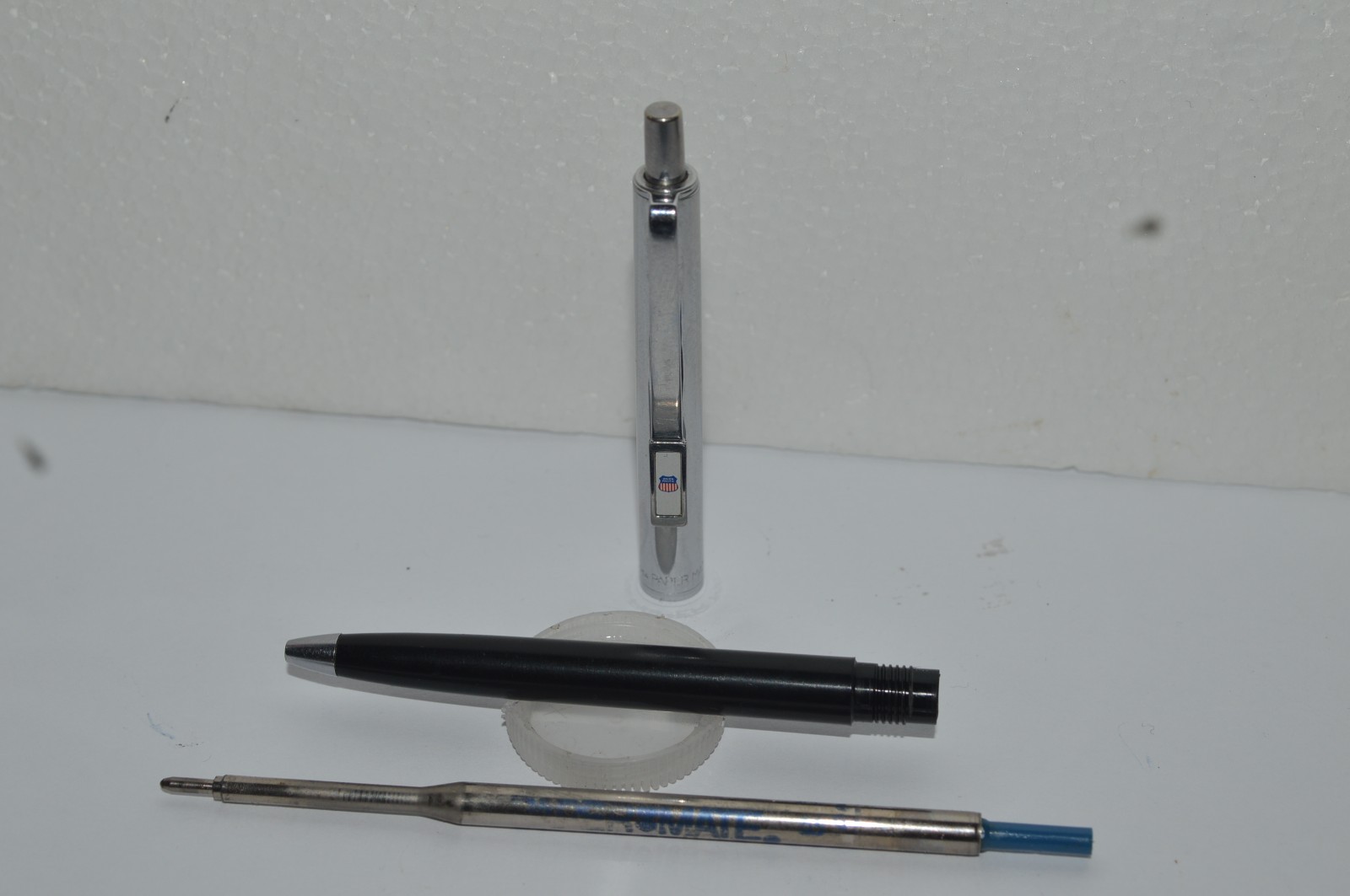 PAPER MATE Profile Slim Ball Pen UNION PACIFIC Promo Black USA Circa 1980’s