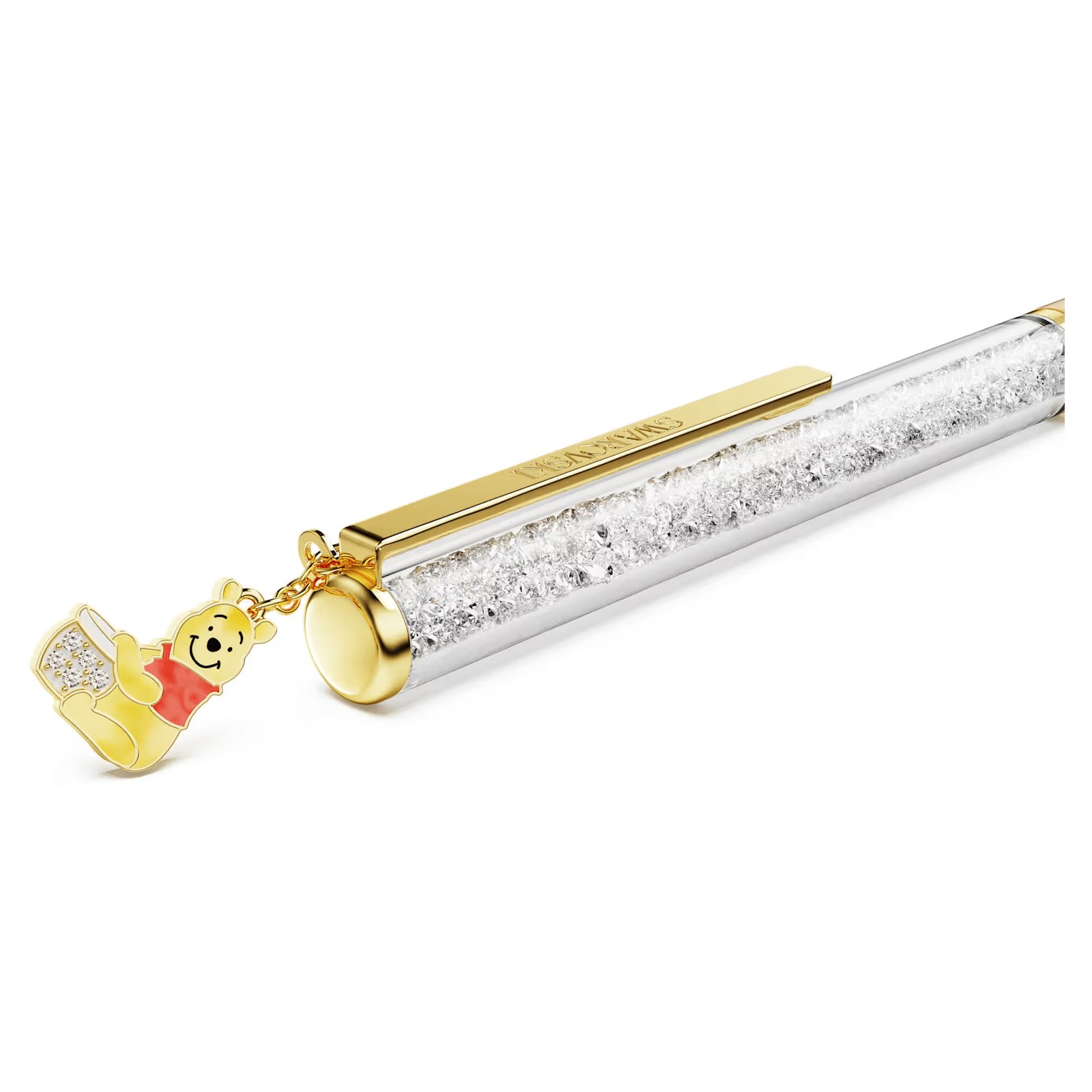Swarovski Crystalline Ballpoint Pen, Winnie the Pooh, Yellow Lacquered, 5742784