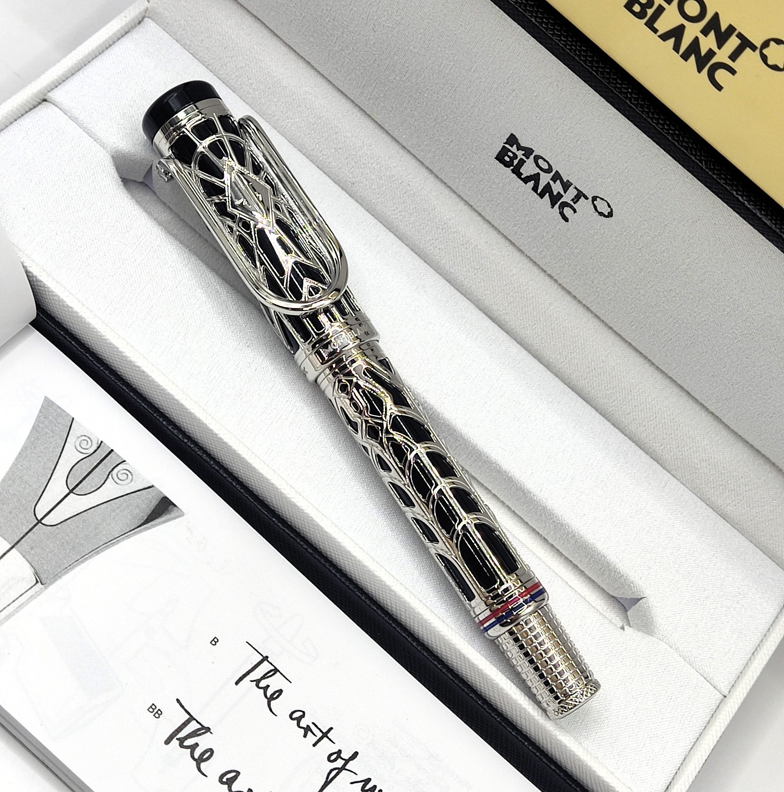 Premium Montblanc Homage to The Great Gatsby Edition Rollerball Pen With Box