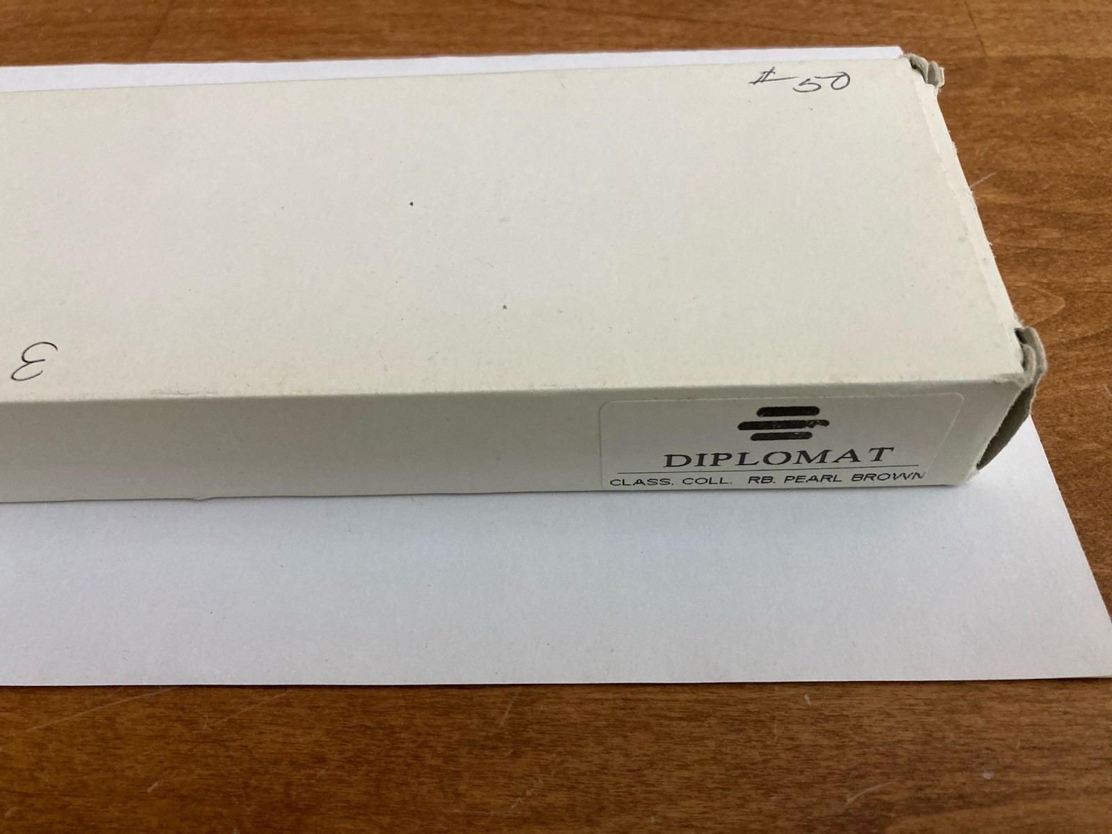 DIPLOMAT Rollerball Pen Pearl Brown, Germany, NIB