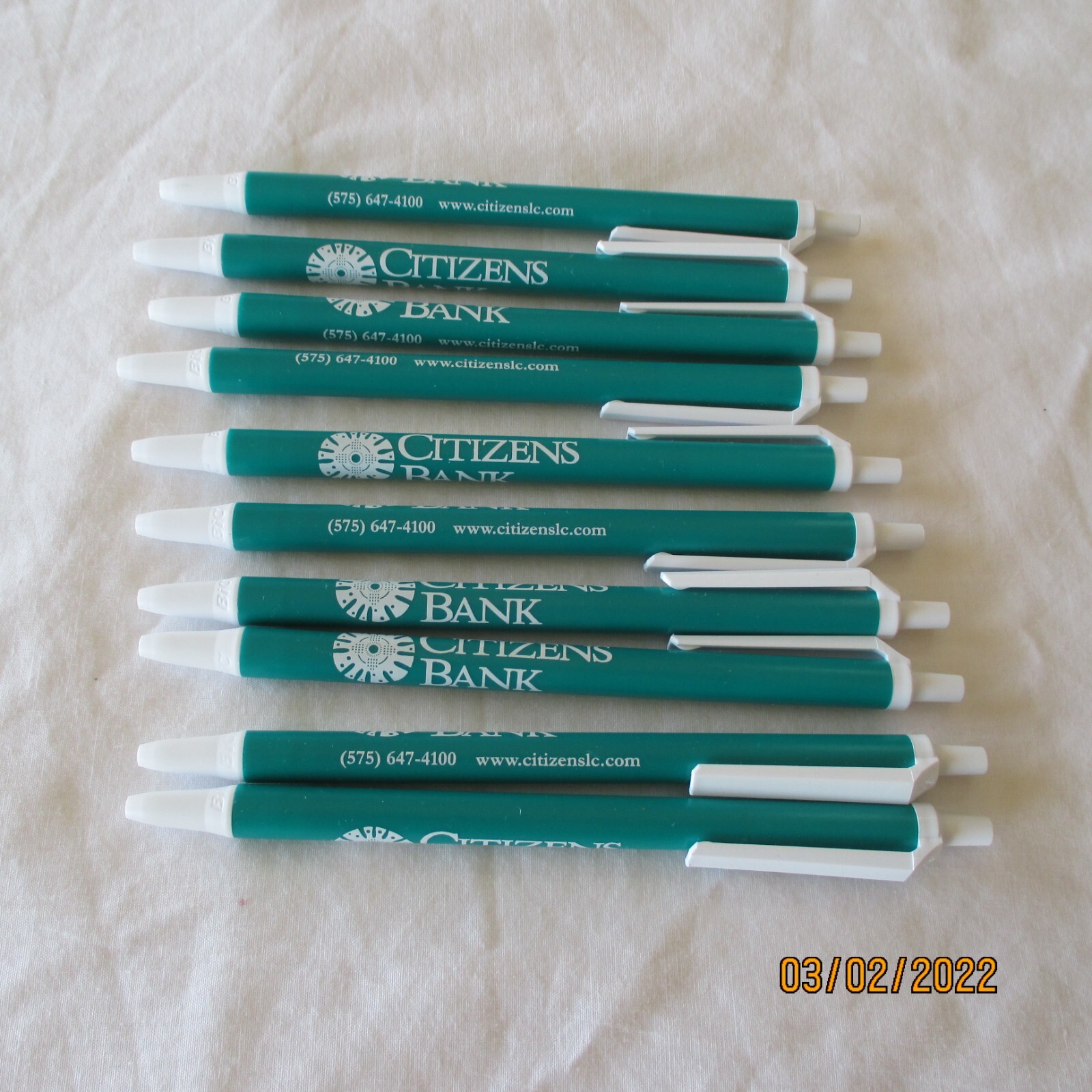 Mixed LOT OF 10 PENS Ball Point Pens Business Advertise Good QUALITY All WORKING