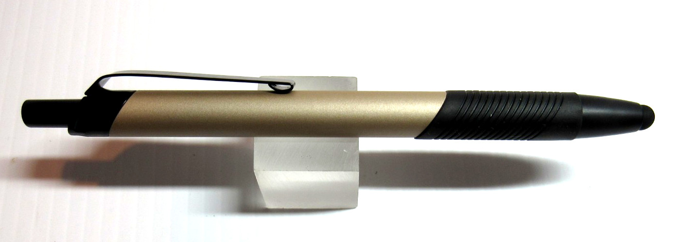 Knight GOLD Metal, Click Top, Ballpoint Pen- parker style refills-CONDUCTIVE TIP