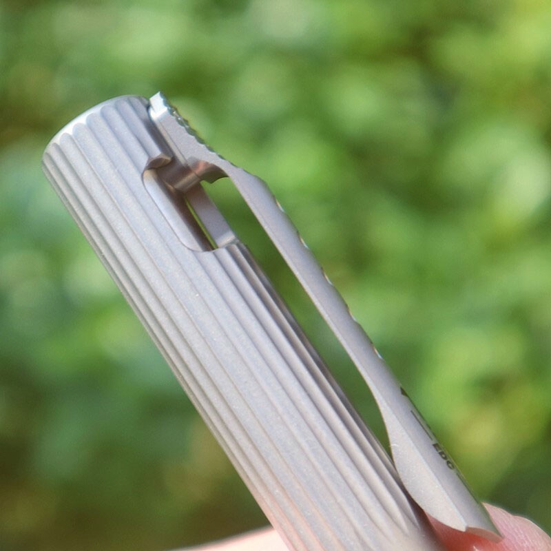 Titanium Alloy Ballpoint Pen Business Office Signature Pen EDC Pocket Multi Tool