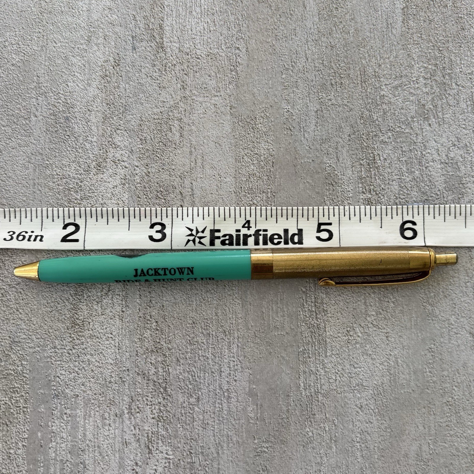Vintage 50’s 60’s Jacktown Ride & Hunt Club Advertising Everlast Pen ~Dry Ink~