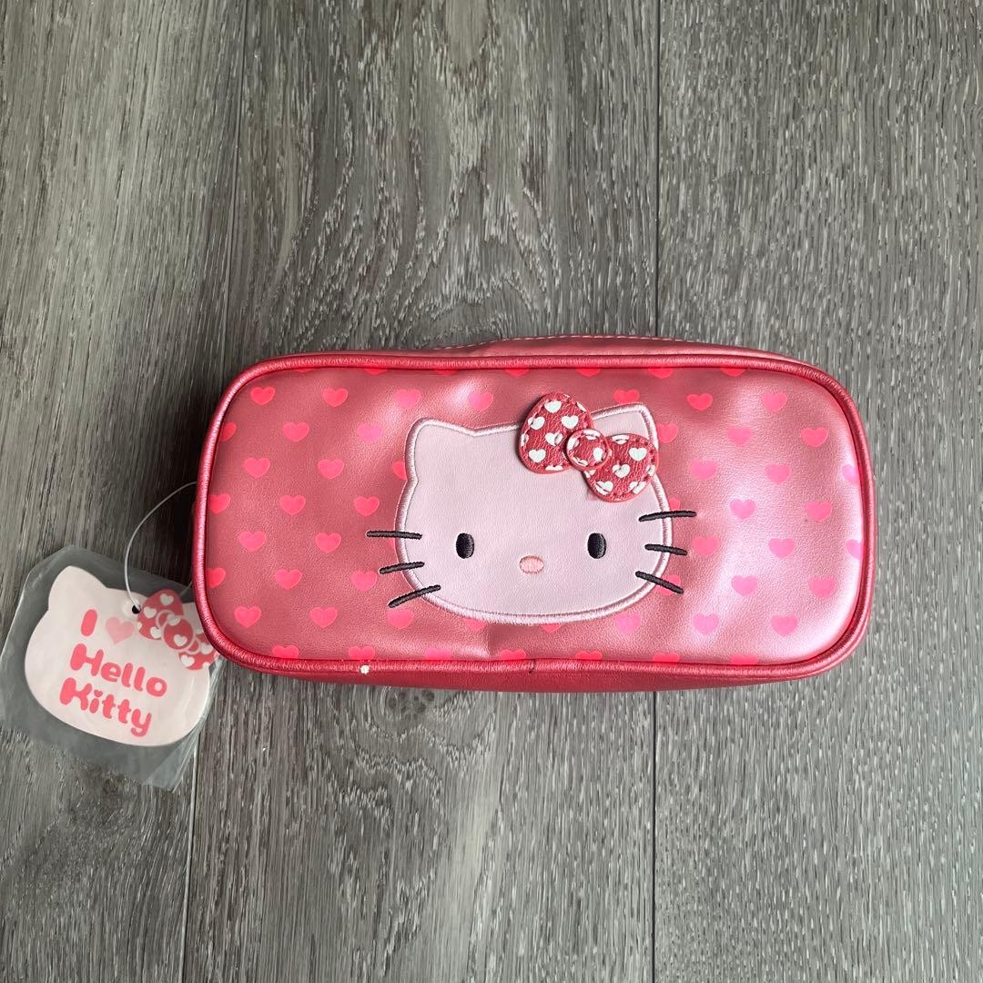 Hello Kitty pen pouch 2009 heart #2c899c