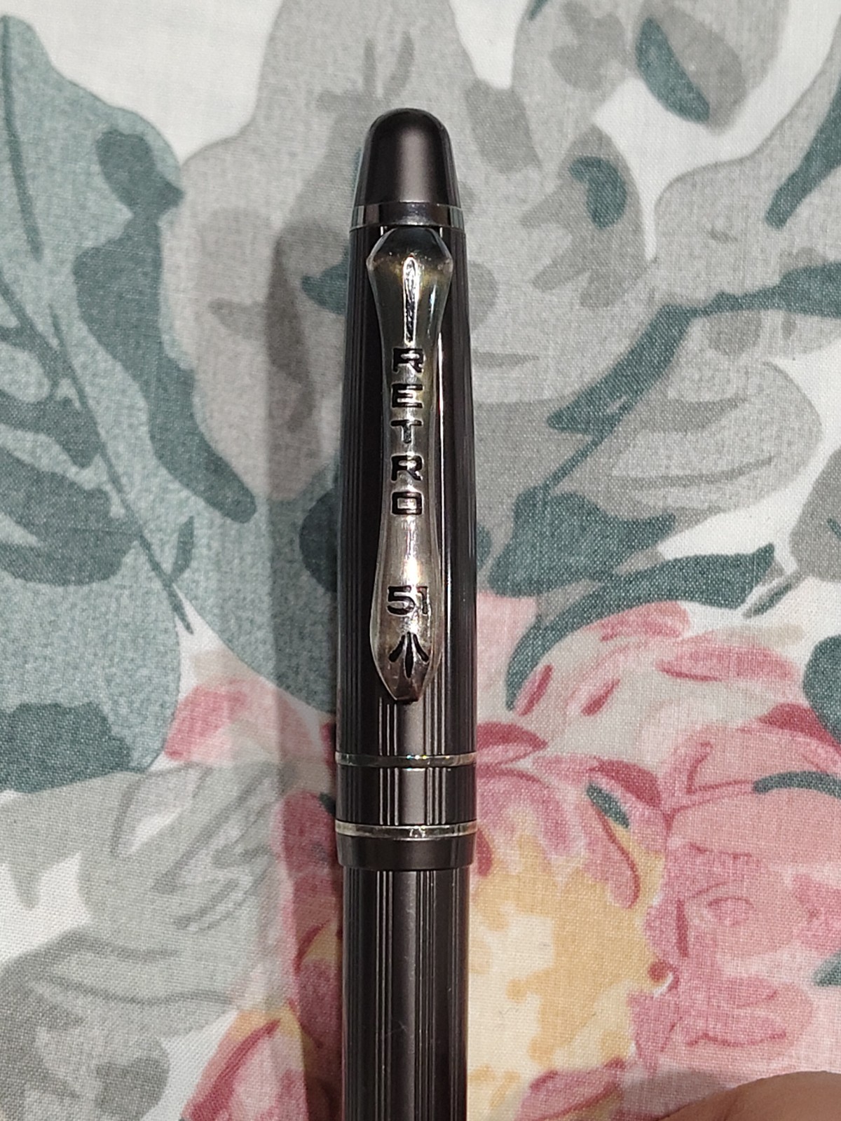 Vintage Retro 51 Gun Metal Roller Ball Pen